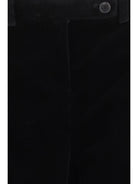 Khaite Hunter velvet Pants - Black
