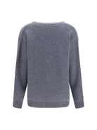 Valentino Cashmere Sweater - Grey Melange