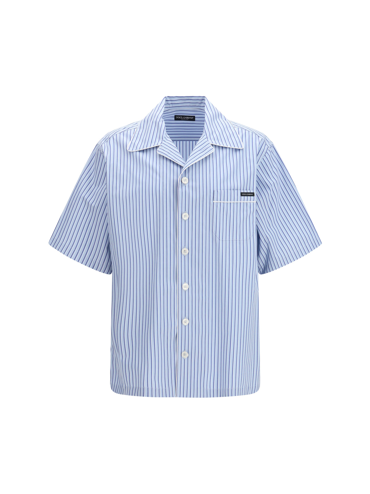 Dolce & Gabbana Striped poplin Hawaii Shirt - Rigato