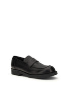 MM6 Maison Margiela Loafers with visible topstitching - Black