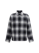 Amiri Oversized flannel Shirt - Black