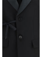 Balenciaga Wrap tailored Jacket - Black