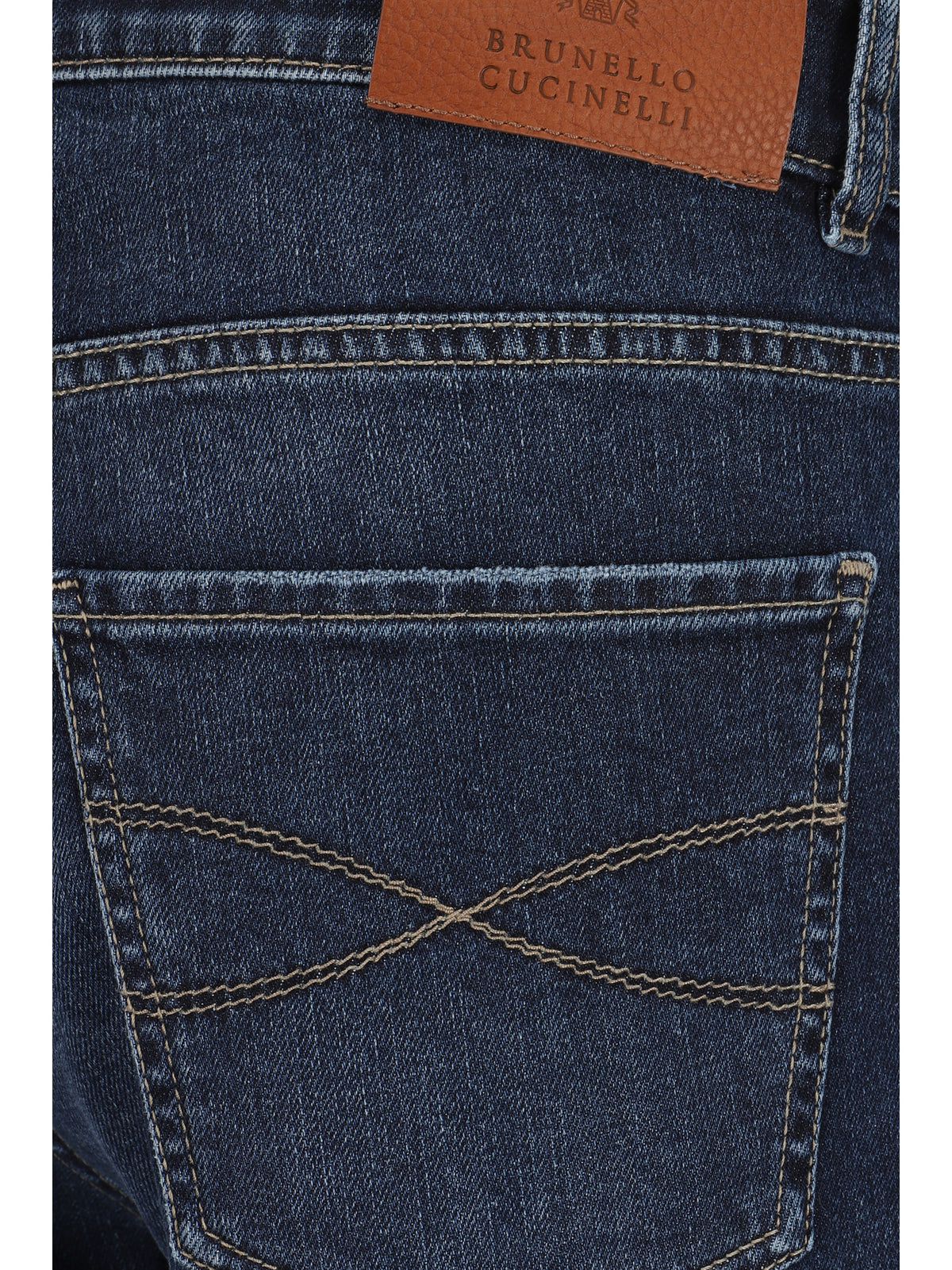 Brunello Cucinelli Straight Jeans - Denim Dark
