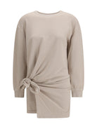 Marant Étoile Zae fleece Dress - Beige