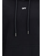 Off-White Chain Araldic Arrow Skate Hoodie - Black