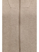 Brunello Cucinelli High-neck zip Cardigan - Brown