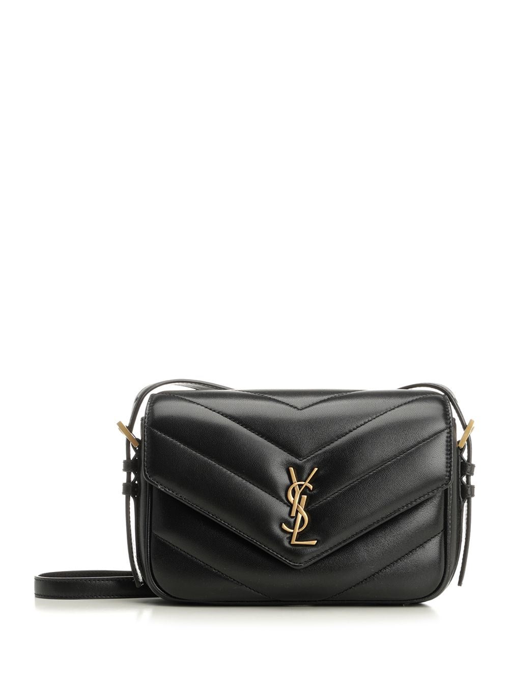 Saint Laurent "Loulou Toy" Shoulder Bag - Black