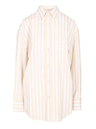 Saint Laurent "Cassandre" Shirt - Beige