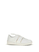 Valentino Garavani Rockstud Untitled Sneakers - White/White