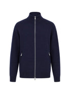 Brunello Cucinelli Cashmere Blend Cardigan - Blue