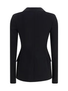 Dolce & Gabbana Stretch wool single breasted Jacket - Black