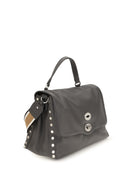 Zanellato Medium Postina Daily Handbag - Grey Vulcano