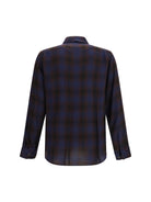 Dries Van Noten Check Shirt - Brown