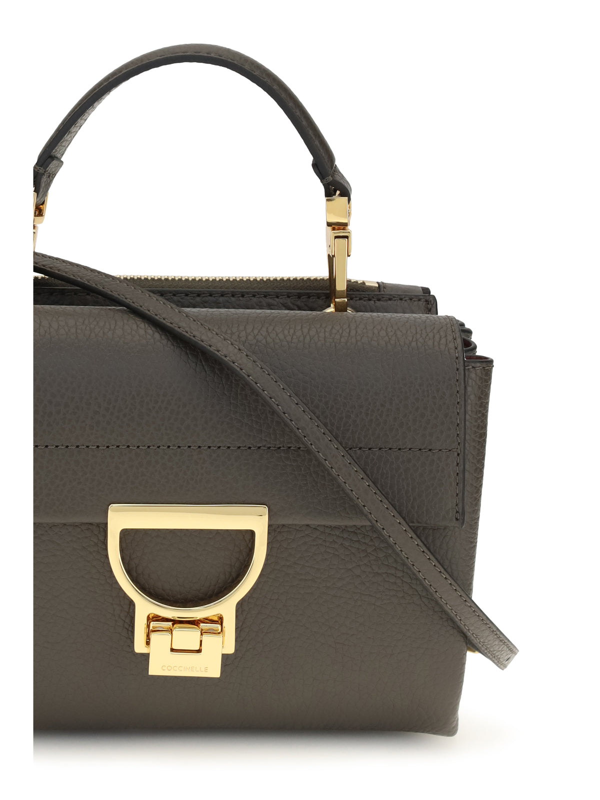 Coccinelle Arlettis Handbag - Mud