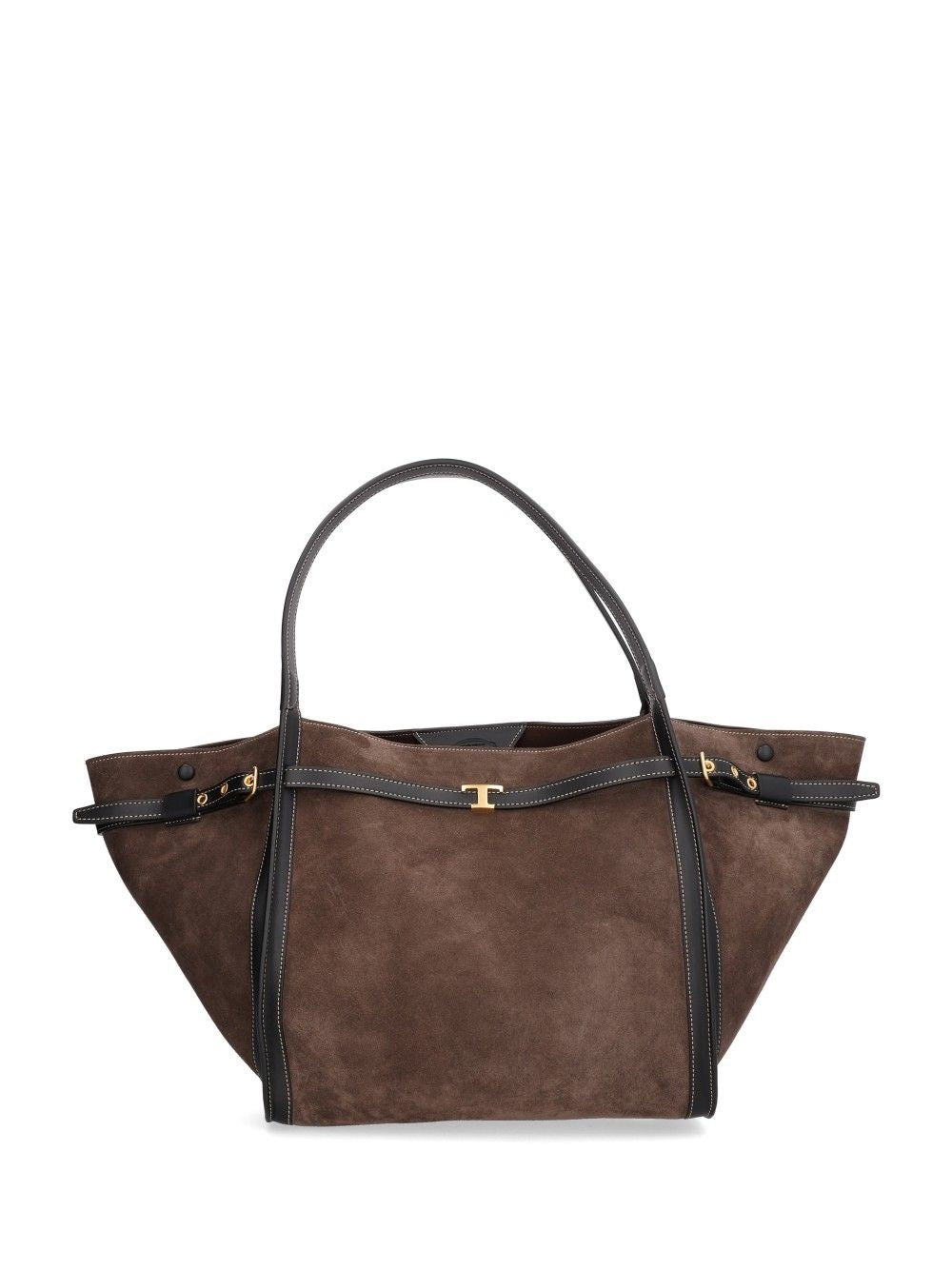 Tod's Medium "T Signature" Shopping Bag - Brown