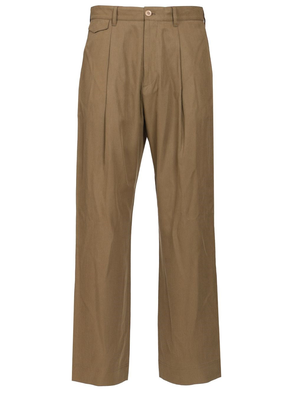 Paul Smith Pleated Trousers - Beige