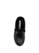 Roger Vivier Viv' Up Shearling Mules - Black