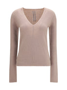 Rick Owens V-neck Sweater - Rose