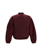 Dsquared2 '80s Nylon Bomber Jacket - Burgundy