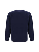 C.P. Company GRS lambswool crewneck Sweater - Total Eclipse