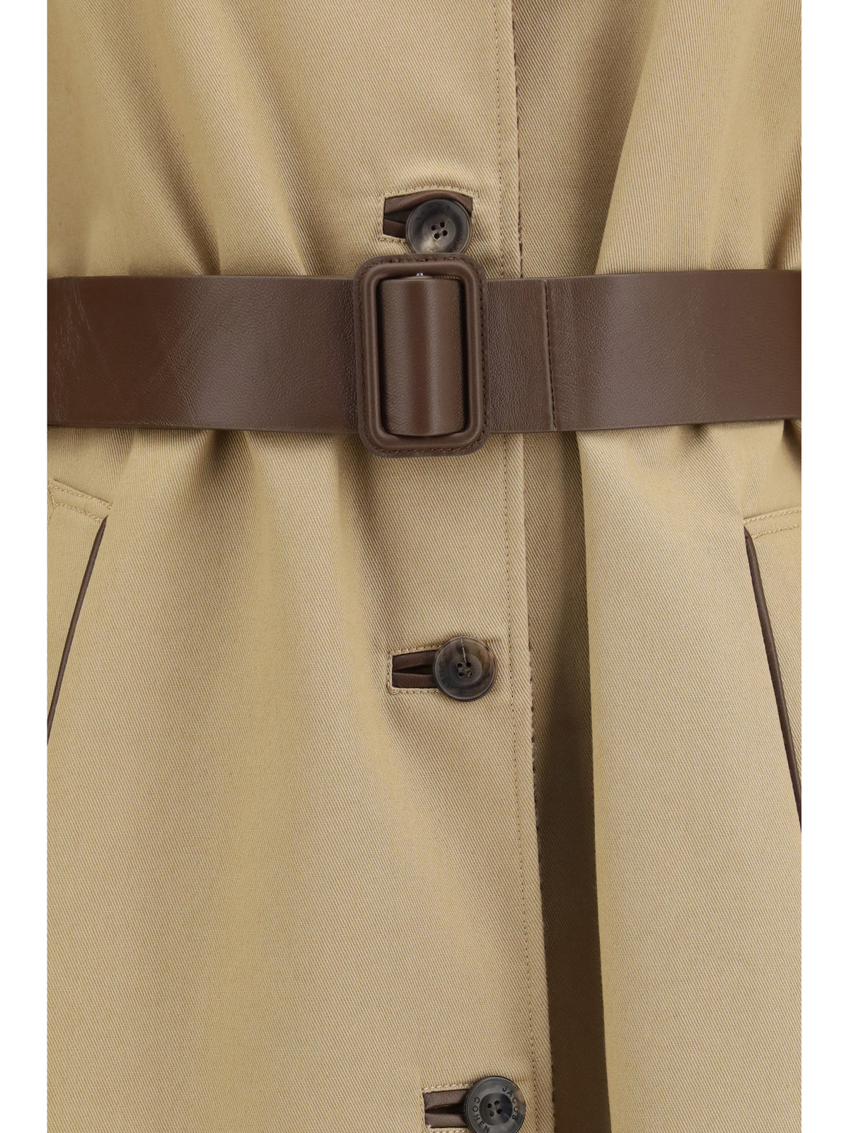 Jacob Cohen Reversible cotton gabardine and cashmere Pied-de-Poule Trench Coat - D90
