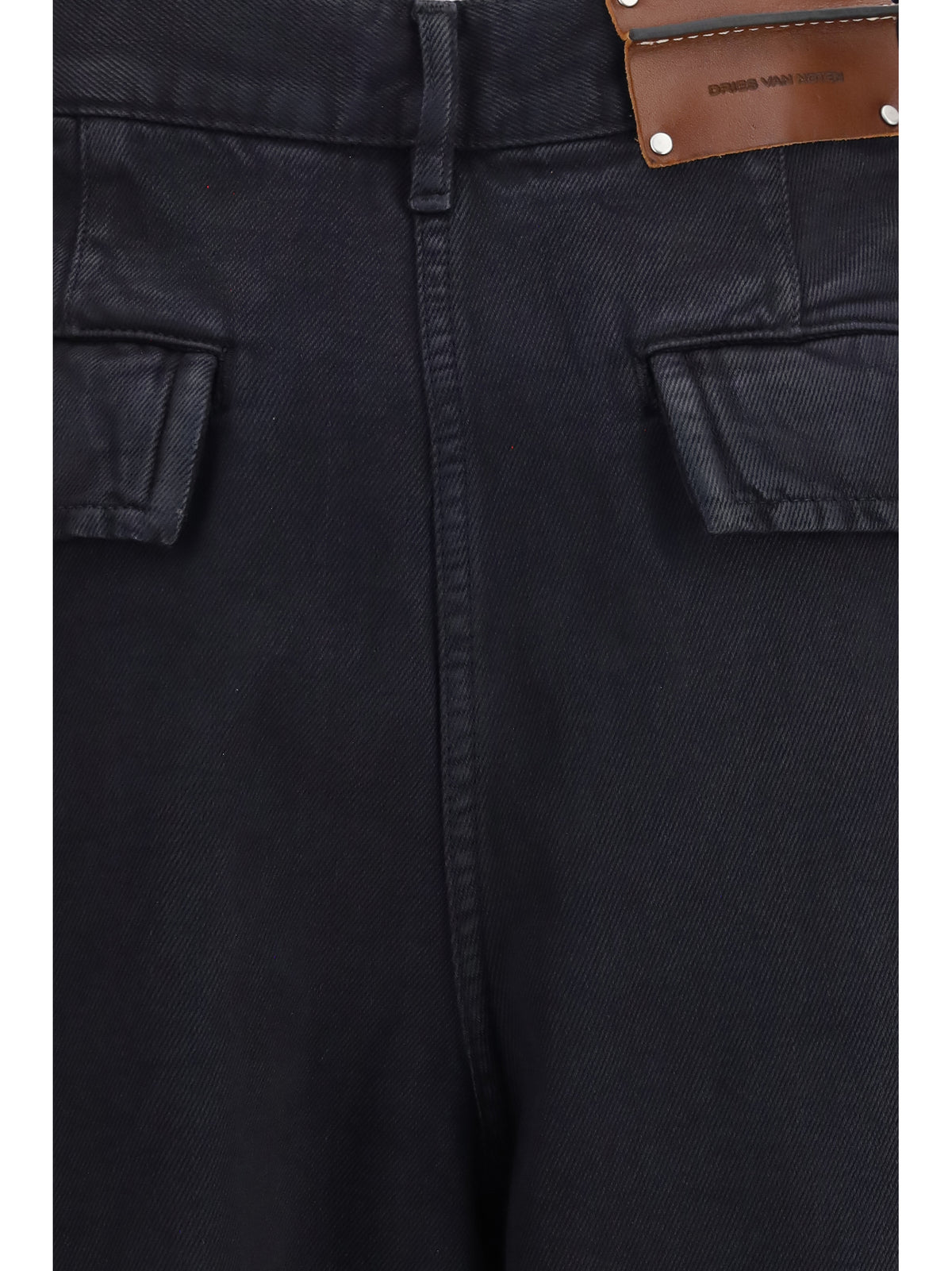 Dries Van Noten Wide-leg Jeans - Black