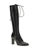 Dolce & Gabbana Lace-up knee-high Boots - Black