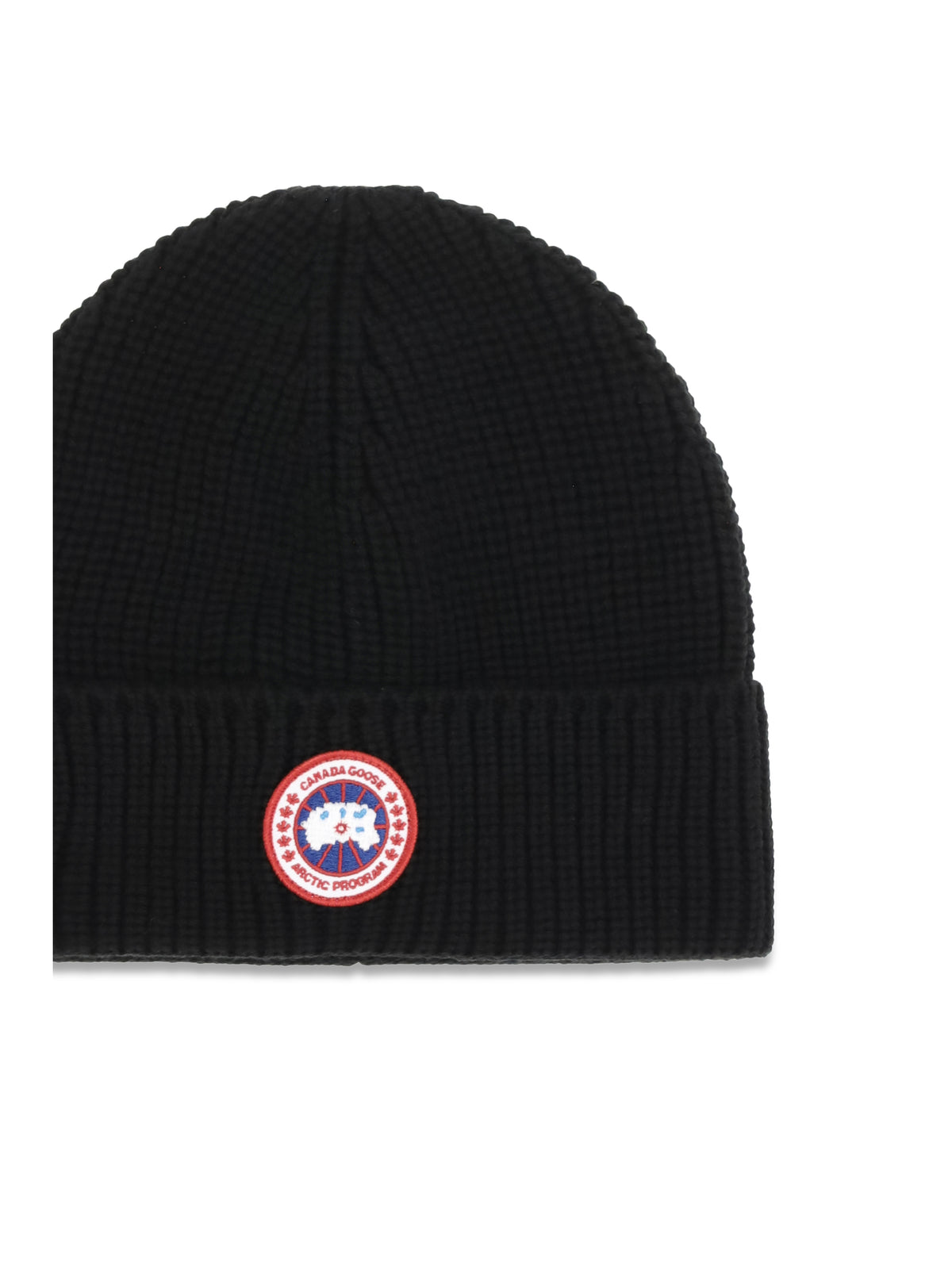 Canada Goose Rib Toque merino wool Beanie - Black - Noir