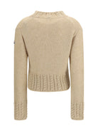 Moncler Alpaca-blend turtleneck Sweater - Light Beige
