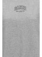Ganni Crewneck Sweatshirt with logo - Paloma