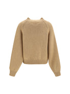 Khaite Cain cashmere Sweater - Biscotti