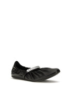 Jimmy Choo Jade Ballerinas - X Black/Crystal
