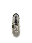 Golden Goose Super Star Sneakers - Cream/Grey/Olive Green/Dark Blue