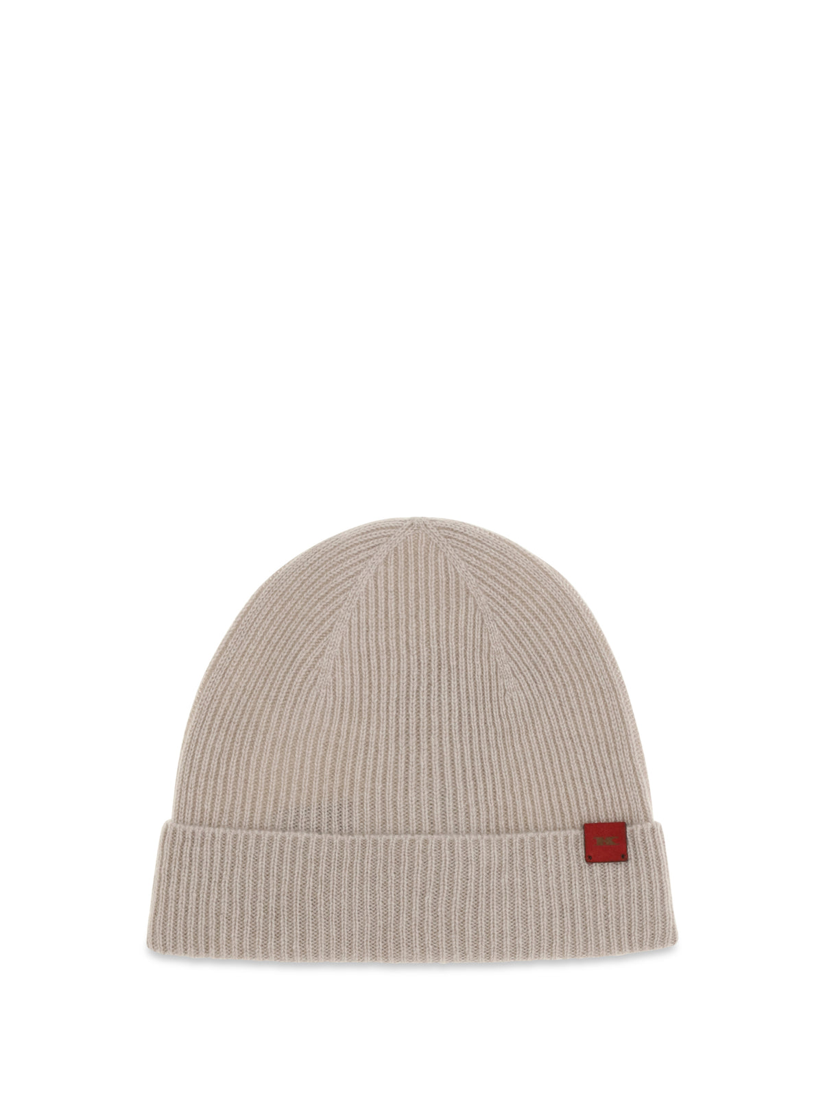 Kiton Wool Beanie Hat - Beige