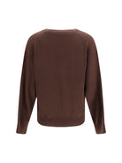 Brunello Cucinelli V-neck cashmere Sweater - Fondente
