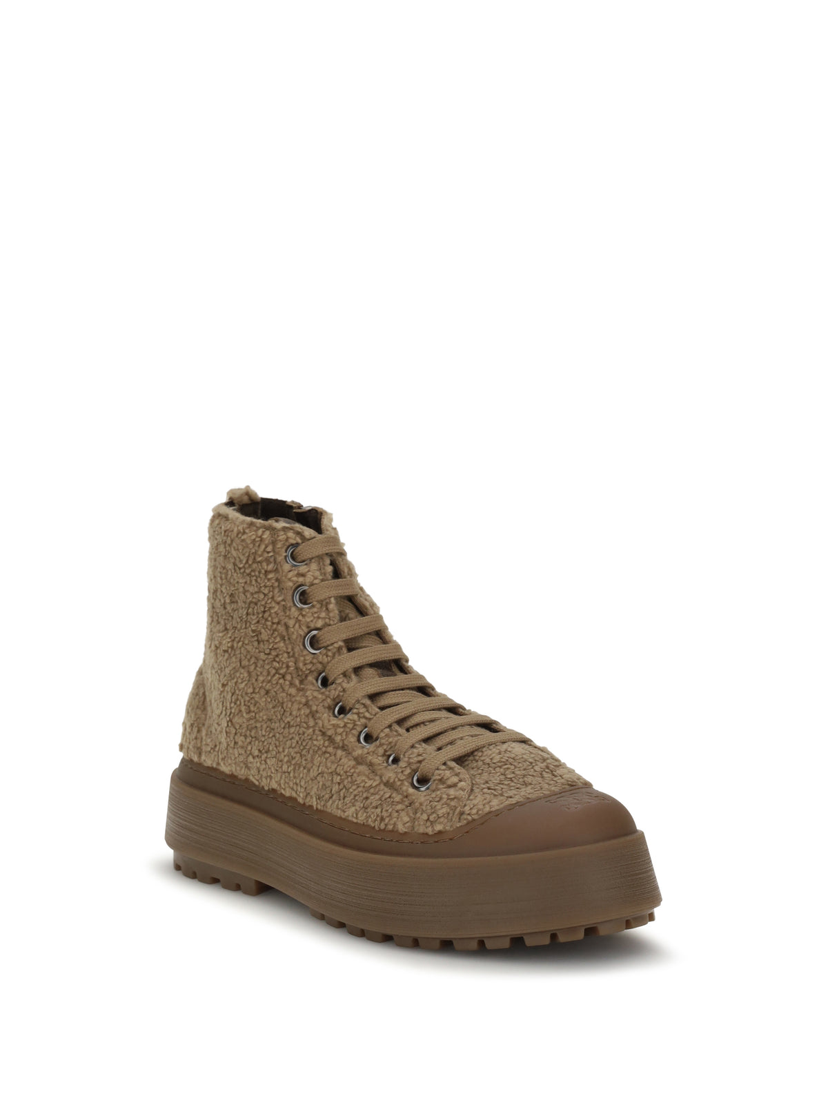 Casadei Explorer bouclé Sneakers - Caramello