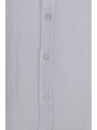 Hugo Boss Black Regular-fit linen Shirt - White