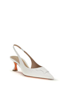 Santoni Taylor Slingback Pumps - White