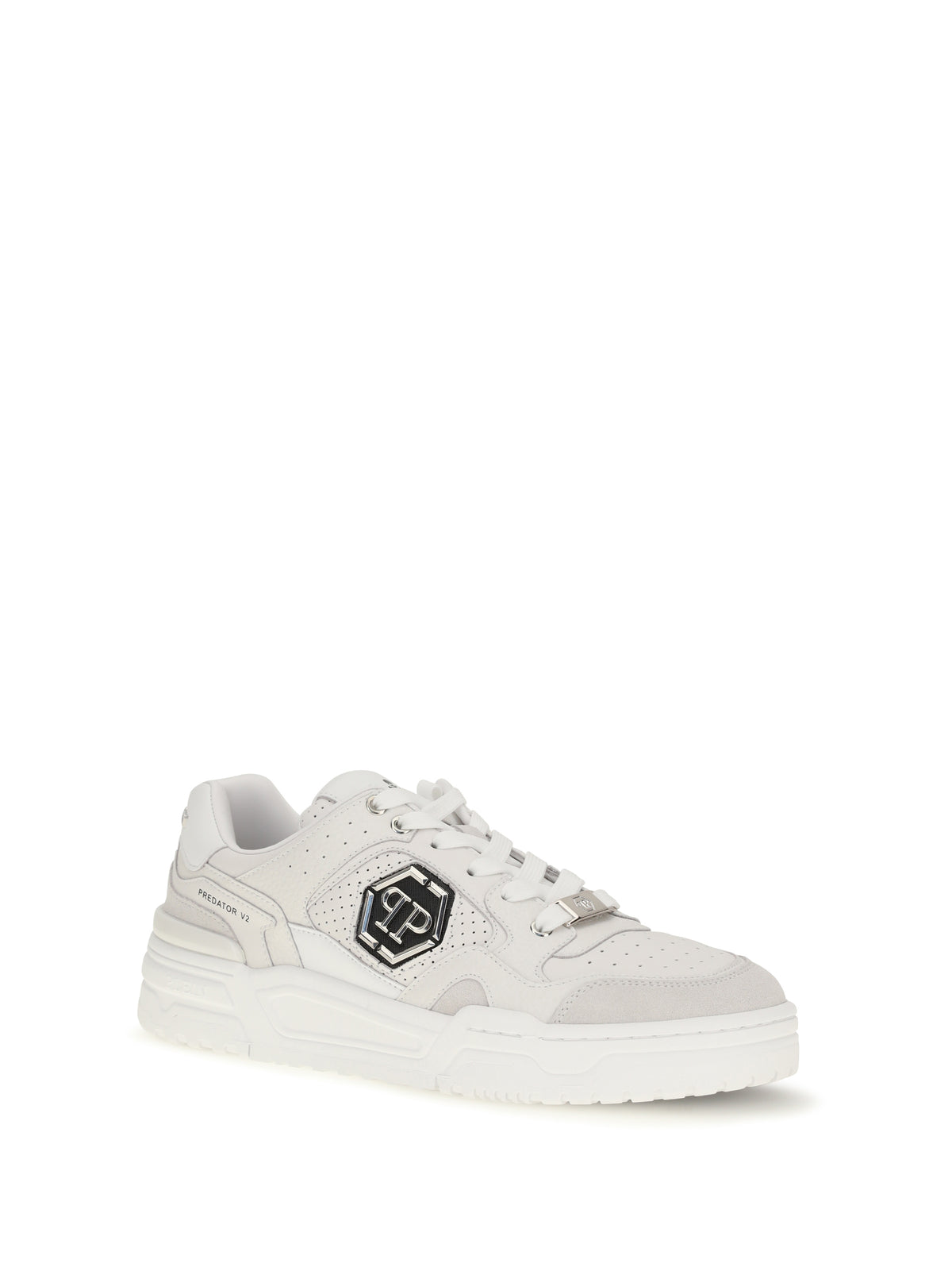 Philipp Plein Predator V2 Low Top Sneakers - White