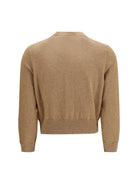 Marant Étoile Lona Cardigan - Camel/Light Grey