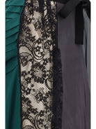 Prada Patchwork Midi Skirt with panel construction - Ematite