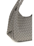 Bottega Veneta Campana Shoulder Bag - Basalt-Muse Brass