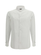 Tom Ford Cotton Shirt with regular fit - White