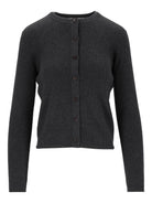 Lisa Yang "Abeena" Ribbed Cardigan - Blue