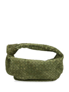 Bottega Veneta Jodie Suede Bag - Green