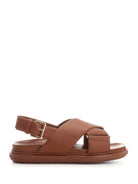 Marni "Fussbett" Sandal Brown