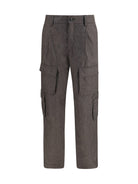 Brunello Cucinelli Virgin wool flannel Cargo Pants - Moro