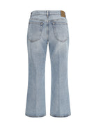 Toteme Cotton flared-hem Jeans - True Vintage