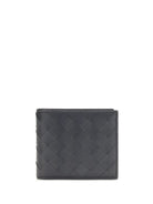 Bottega Veneta Intrecciato Wallet - Space-Silver