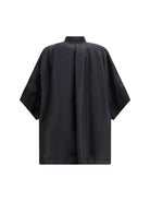MM6 Maison Margiela Nylon Cape - Black
